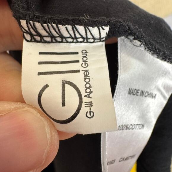 NFL Pittsburgh Steelers Black Gold Stripe Cotton Tee Shirt 2XL G-III Apparel - Picture 8 of 9